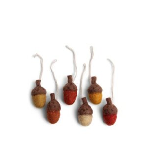 Rusty Red Acorns